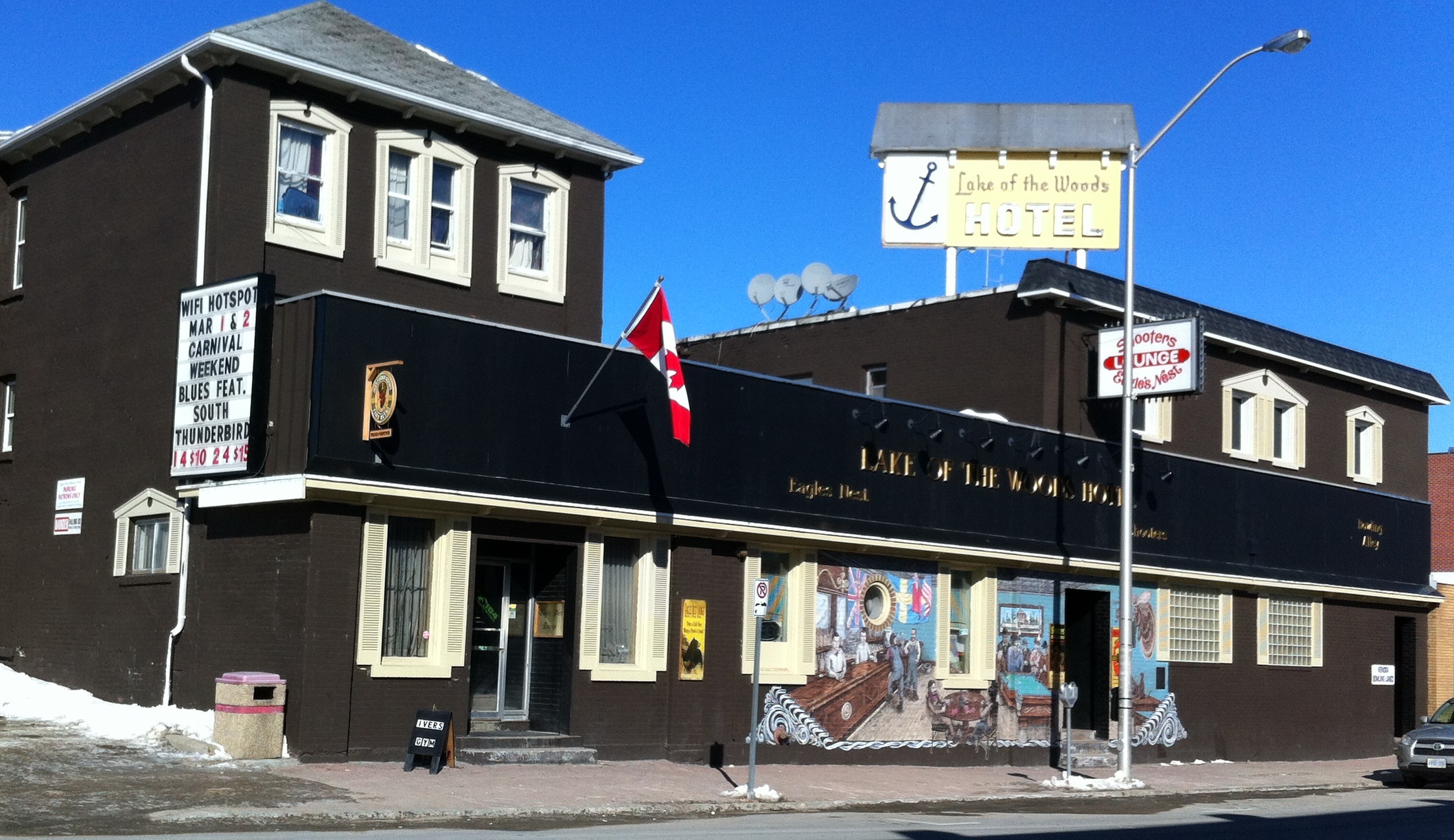 Lake of the Woods Hotel - front